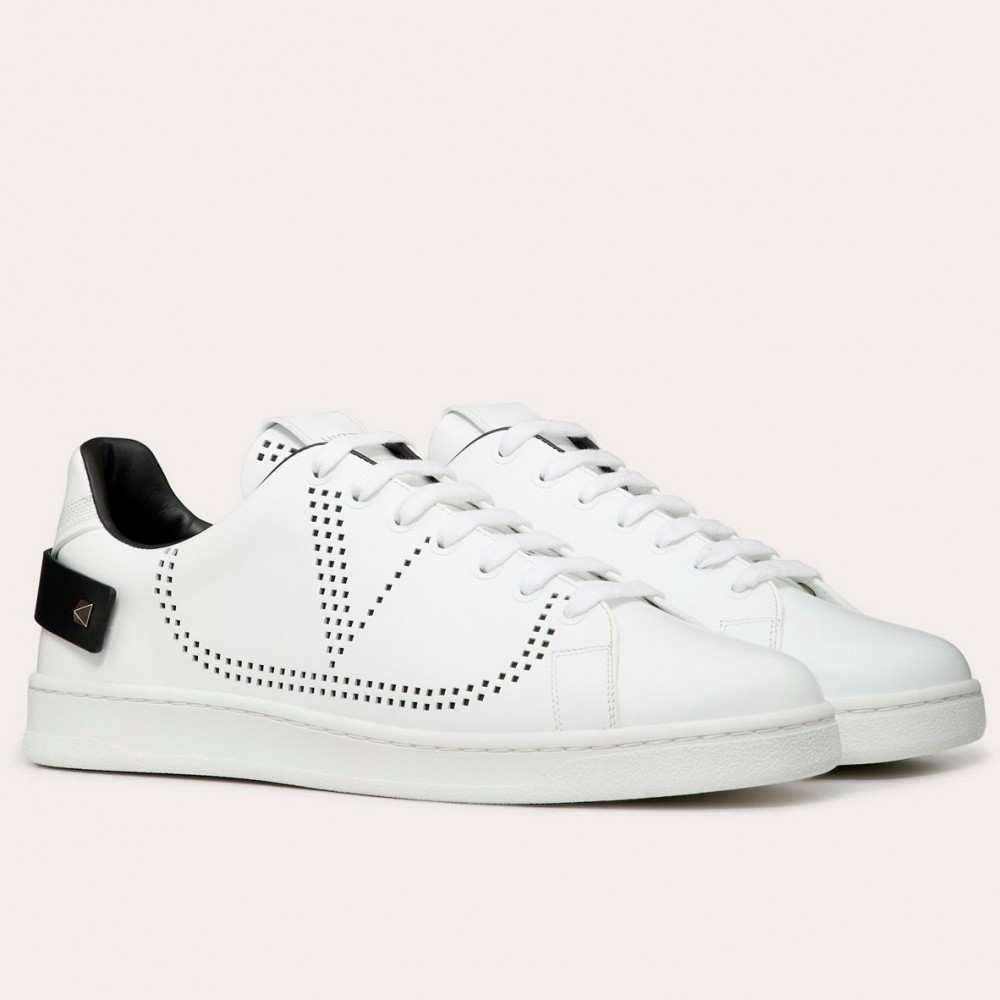 Valentino Backnet VLOGO Sneakers With Black Heel TDSS14146