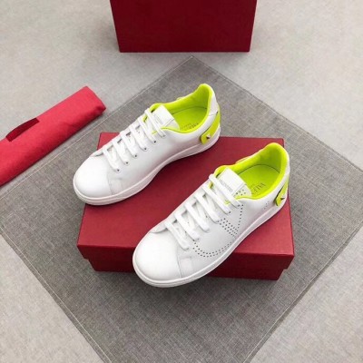 Valentino Backnet VLOGO Sneakers With Lime Heel TDSS14147