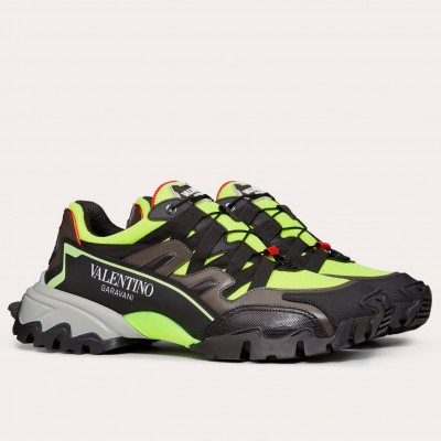 Valentino Black/Green Climbers Sneakers TDSS14151