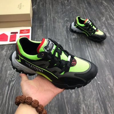 Valentino Black/Green Climbers Sneakers TDSS14151