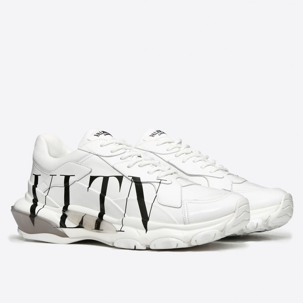 Valentino White Bounce Low-Top VLTN Sneaker TDSS14386