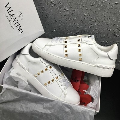 Valentino White Rockstud Untitled Sneaker TDSS14391