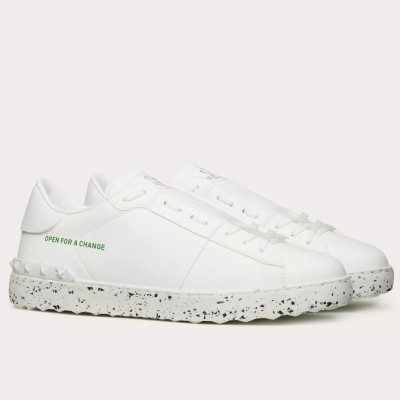 Valentino Open For a Change Sneakers in White Leather TDSS14404