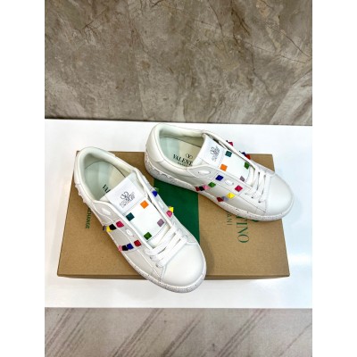 Valentino Open For a Change Sneakers with Multicoloured Rockstuds TDSS14406