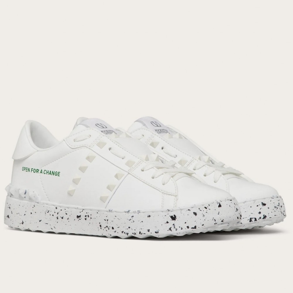 Valentino Open For a Change Sneakers with White Rockstuds TDSS14408