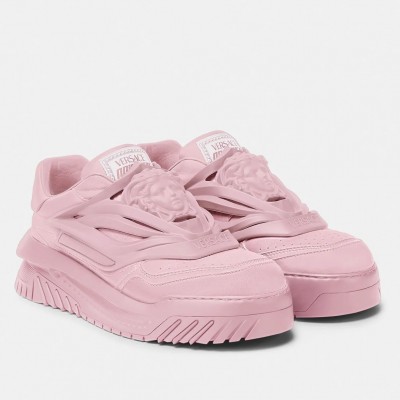 Versace Odissea Sneakers In Pink Leather TDSS14455